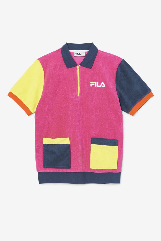 Fila Polo Panske Analu Ruzove - BXAGJ0748